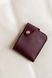Місткий гаманець ручної роботи арт. 101 бордового кольору з натуральної шкіри 101_bordo фото 6 Boorbon