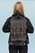 Вместительный женский рюкзак ручной работы арт. 510 из натуральной винтажной кожи темно-серого цвета 510_bordo фото 4 Boorbon