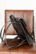 Вместительный женский рюкзак ручной работы арт. 510 из натуральной винтажной кожи темно-серого цвета 510_bordo фото 5 Boorbon