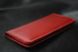 Просте і зручне портмоне ручної роботи арт. 206 червоного кольору з натуральної шкіри з легким глянцевим ефектом 206_red фото 3 Boorbon
