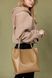Объемная сумка шоппер арт. Sierra M в цвете капучино из натуральной кожи с легким матовым эффектом Sierra_beige фото 7 Boorbon