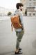 Вместительный мужской городской рюкзак ручной работы арт. 501 из натуральной винтажной кожи коньячного цвета 501_black_crz фото 3 Boorbon