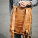 Вместительный мужской городской рюкзак ручной работы арт. 501 из натуральной винтажной кожи коньячного цвета 501_black_crz фото 5 Boorbon