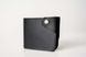 Місткий гаманець ручної роботи арт. 101 чорного кольору з натуральної напівматової шкіри 101_bordo фото 3 Boorbon