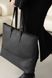 Містка жіноча сумка шоппер арт. 603i чорного кольору з натуральної вінтажної шкіри 603i_black_crzhh фото 6 Boorbon