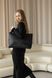 Містка жіноча сумка шоппер арт. 603i чорного кольору з натуральної вінтажної шкіри 603i_black_crzhh фото 2 Boorbon
