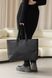 Містка жіноча сумка шоппер арт. 603i чорного кольору з натуральної вінтажної шкіри 603i_black_crzhh фото 7 Boorbon