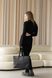 Містка жіноча сумка шоппер арт. 603i чорного кольору з натуральної вінтажної шкіри 603i_black_crzhh фото 8 Boorbon