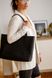 Вместительная женская сумка шоппер арт. 603i черного цвета из натуральной кожи с легким матовым эффектом 603i_black_crzhh фото 4 Boorbon