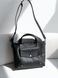 Классическая вместительная женская сумка арт. 650 ручной работы из натуральной кожи черного цвета 650_black фото 3 Boorbon