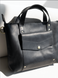 Классическая вместительная женская сумка арт. 650 ручной работы из натуральной кожи черного цвета 650_black фото 6 Boorbon