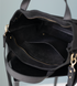 Классическая вместительная женская сумка арт. 650 ручной работы из натуральной кожи черного цвета 650_black фото 9 Boorbon
