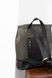 Универсальный женский рюкзак ручной работы арт. 507 из натуральной винтажной кожи серого цвета 507_brown_crh фото 11 Boorbon