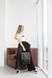 Універсальний жіночий рюкзак ручної роботи арт. 507 з натуральної вінтажної шкіри сірого кольору 507_brown_crh фото 4 Boorbon