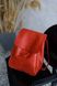 Рюкзак арт. 514 из натуральной винтажной кожи красного цвета 514_red фото 2 Boorbon