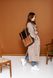 Місткий жіночий міський рюкзак ручної роботи арт. 501 з натуральної вінтажної шкіри коньячного кольору 501_black_crz фото 4 Boorbon