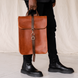 Стильний міський чоловічий рюкзак ручної роботи арт. Francis коньячного кольору з натуральної вінтажної шкіри Francis_cogn фото 1 Boorbon