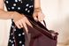 Універсальна жіноча сумка шоппер арт. Romy ручної роботи із бордової натуральної шкіри з ефектом легкого глянцю Romy_bordo фото 5 Boorbon