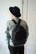 Повсякденний і місткий чоловічий рюкзак ручної роботи арт. Kuga з натуральної вінтажної шкіри чорного кольору kuga_black фото 2 Boorbon