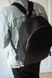 Повсякденний і місткий чоловічий рюкзак ручної роботи арт. Kuga з натуральної вінтажної шкіри чорного кольору kuga_black фото 7 Boorbon