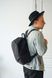 Повсякденний і місткий чоловічий рюкзак ручної роботи арт. Kuga з натуральної вінтажної шкіри чорного кольору kuga_black фото 5 Boorbon