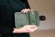Жіночий гаманець ручної роботи арт. 103 зеленого кольору з натуральної вінтажної шкіри 103_bordo_kaizer фото 4 Boorbon