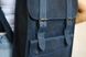 Місткий жіночий рюкзак ручної роботи арт. 510 з натуральної вінтажної шкіри синього кольору 510_bordo фото 3 Boorbon