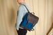 Практичный мужской рюкзак ручной работы арт. Floyt коричневого цвета из натуральной винтажной кожи floyt_brown фото 5 Boorbon