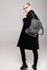 Чоловічий міський рюкзак ручної роботи арт. 511 з натуральної вінтажної шкіри темно-сірого кольору 511_bordo фото 2 Boorbon