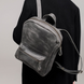 Чоловічий міський рюкзак ручної роботи арт. 511 з натуральної вінтажної шкіри темно-сірого кольору 511_bordo фото 1 Boorbon