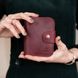 Жіночий гаманець ручної роботи арт. 103 бордового кольору з натуральної вінтажної шкіри 103_bordo_kaizer фото 1 Boorbon