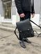 Місткий чоловічий міський рюкзак ручної роботи арт. 501 з натуральної напівматової шкіри чорногокольору 501_black_crz фото 7 Boorbon