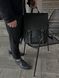 Вместительный мужской городской рюкзак ручной работы арт. 501 из натуральной полуматовой кожи черного цвета 501_black_crz фото 4 Boorbon