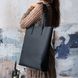 Класична жіноча сумка шоппер арт. 603 ручної роботи з натуральної шкіри з матовим ефектом чорногокольору 603_black_kr фото 1 Boorbon