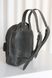 Женский мини-рюкзак ручной работы арт.520 из натуральной винтажной кожи серого цвета 520_khaki фото 11 Boorbon