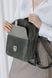 Жіночий міні-рюкзак ручної роботи арт.520 з натуральної вінтажної шкіри сірого кольору 520_khaki фото 6 Boorbon