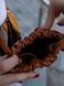 Мініатюрна сумка крос-боді на затяжках арт. Pouch з натуральної фактурної шкіри коньячного кольору pouch_cogn_flotar фото 10 Boorbon