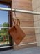 Мініатюрна сумка крос-боді на затяжках арт. Pouch з натуральної фактурної шкіри коньячного кольору pouch_cogn_flotar фото 14 Boorbon