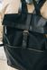 Стильний чоловічий рюкзак ручної роботи арт. Lumber з натуральної вінтажної шкіри чорного кольору lumber_cognk фото 5 Boorbon