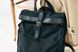 Стильный мужской рюкзак ручной работы арт. Lumber из натуральной винтажной кожи черного цвета lumber_cognk фото 10 Boorbon