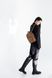 Стильний жіночий міні-рюкзак ручної роботи арт. 519 коньячного кольору з натуральної шкіри з легким матовим ефектом 519_black_savage фото 12 Boorbon