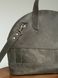 Жіноча сумка бриф кейс арт. Daily з натуральної шкіри з вінтажним ефектом темно-сірого кольору Daily_grey фото 5 Boorbon