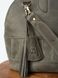 Жіноча сумка бриф кейс арт. Daily з натуральної шкіри з вінтажним ефектом темно-сірого кольору Daily_grey фото 2 Boorbon