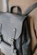 Рюкзак арт. 505 из натуральной винтажной кожи серого цвета 505_gray_crzh фото 4 Boorbon