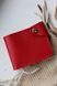 Місткий гаманець ручної роботи арт. 101 червоного кольору з натуральної шкіри 101_bordo фото 3 Boorbon
