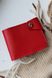 Місткий гаманець ручної роботи арт. 101 червоного кольору з натуральної шкіри 101_bordo фото 4 Boorbon