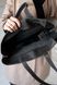 Містка жіноча сумка шоппер арт. 603i темно-сірого кольору з натуральної вінтажної шкіри 603i_black_crzhh фото 11 Boorbon