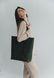 Класична жіноча сумка шоппер арт. 603 ручної роботи з натуральної вінтажної шкіри зеленого кольору 603_green фото 7 Boorbon