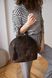 Жіноча сумка бриф кейс арт. Daily з натуральної шкіри з вінтажним ефектом коричневого кольору Daily_grey фото 5 Boorbon