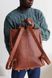 Стильний чоловічий рюкзак ручної роботи арт. Lumber з натуральної вінтажної шкіри коньячного кольору lumber_cognk фото 3 Boorbon